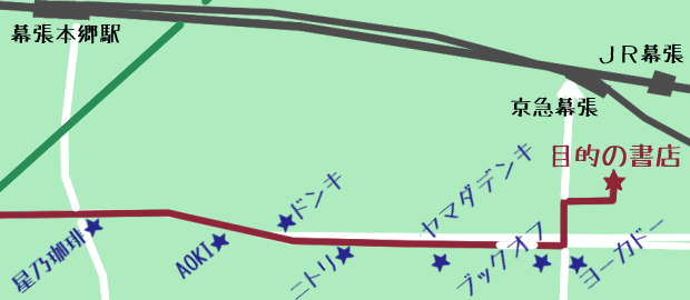 ����X�E�h���L�E�j�g���E�d�C�X�E�u�b�N�I�t�Ȃǂ����Ԓn�}�B�ړI�̏��X�͂��������B