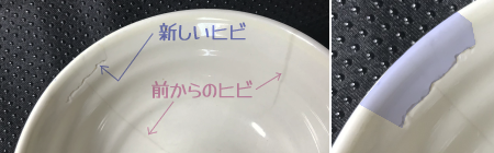 �傫�߂̔јq�B�������璆����������Ă��q�r�Ƃ͕ʂɁA���͂̉������ɕ�2cm�E���s��1cm���炢�̏����Ȏl�p�Ђ�������ꂻ���ȃq�r���V���ɓ����Ă��܂���