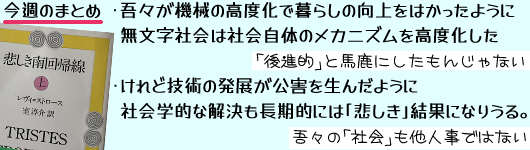 ���T�̂܂Ƃ� �E��X���@�B�̍��x���ŕ�炵�̌�����͂������悤�ɁA�������Љ�͎Љ�̂̃��J�j�Y�������x������(�u��i�I�v�Ɣn���ɂ������񂶂�Ȃ�)�E����ǋZ�p�̔��W�����Q�𐶂񂾂悤�ɁA�Љ�w�I�ȉ����������I�ɂ́u�߂����v���ʂɂȂ肤��(��X�́u�Љ�v�����l���ł͂Ȃ�)