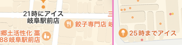 ���F�򕌂̒n�}�u21���ɃA�C�X�v�E�F���É�(�h)�̒n�}�u25���܂ŃA�C�X�v