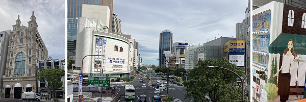 ���F�������K������(��������)�B���F�O�{�w����̒��߁B�E�F�J�t�F�̃o���X�^�ӂ����l���񂪑��ʂɕ`���ꂽ�����̔��@�B