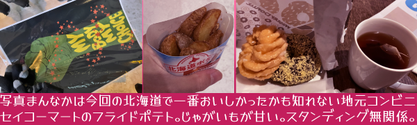 �摜�O�_�B������E�˂��グ�錝�ɁuMY BODY MY CHOICE�v�̃��S���������ꂽ�v���J�E�X�^���f�B���O�Ƃ͖��֌W�����Ǎ���̖k�C���ň�Ԃ������������n���R���r�j�u�Z�C�R�[�}�[�g�v�̃t���C�h�|�e�g�B���Ⴊ�������Â��B�E�^�h�[�i�c�X�̃t�����`�N���[���[�ƃS�[���f���`���R���[�g�B