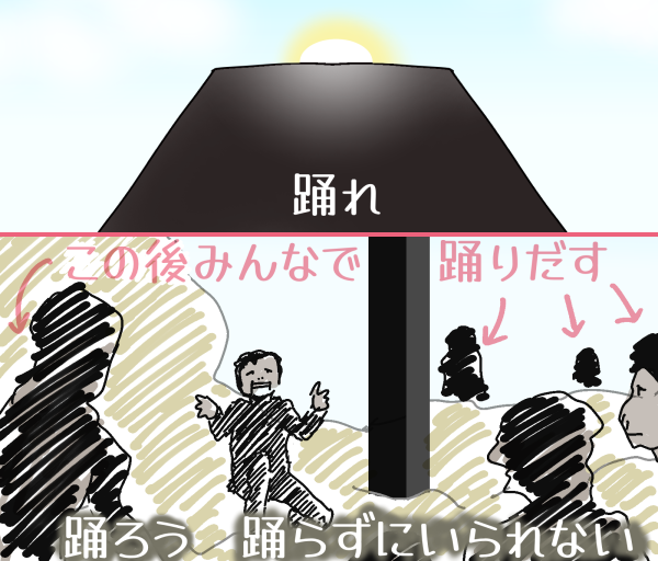 2�R�}�܂񂪌`���ŏ������u�x��v�ƌĂт����郂�m���X�ƁA�Ђ��܂Â��āu�x�낤�A�x�炸�ɂ����Ȃ��v�Ɖ̂����[���E�H�b�`���[�B���͂ɂ��鑼�̃q�g�U���������A���̌�x��o���B