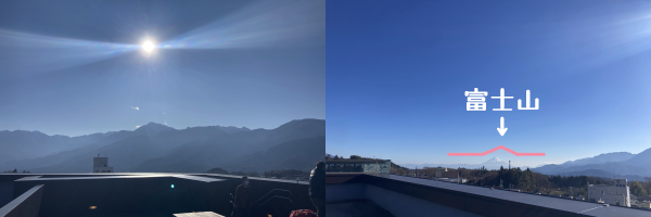 �t���̎ʐ^�ƁA�����������ɕx�m�R��������ʐ^�B